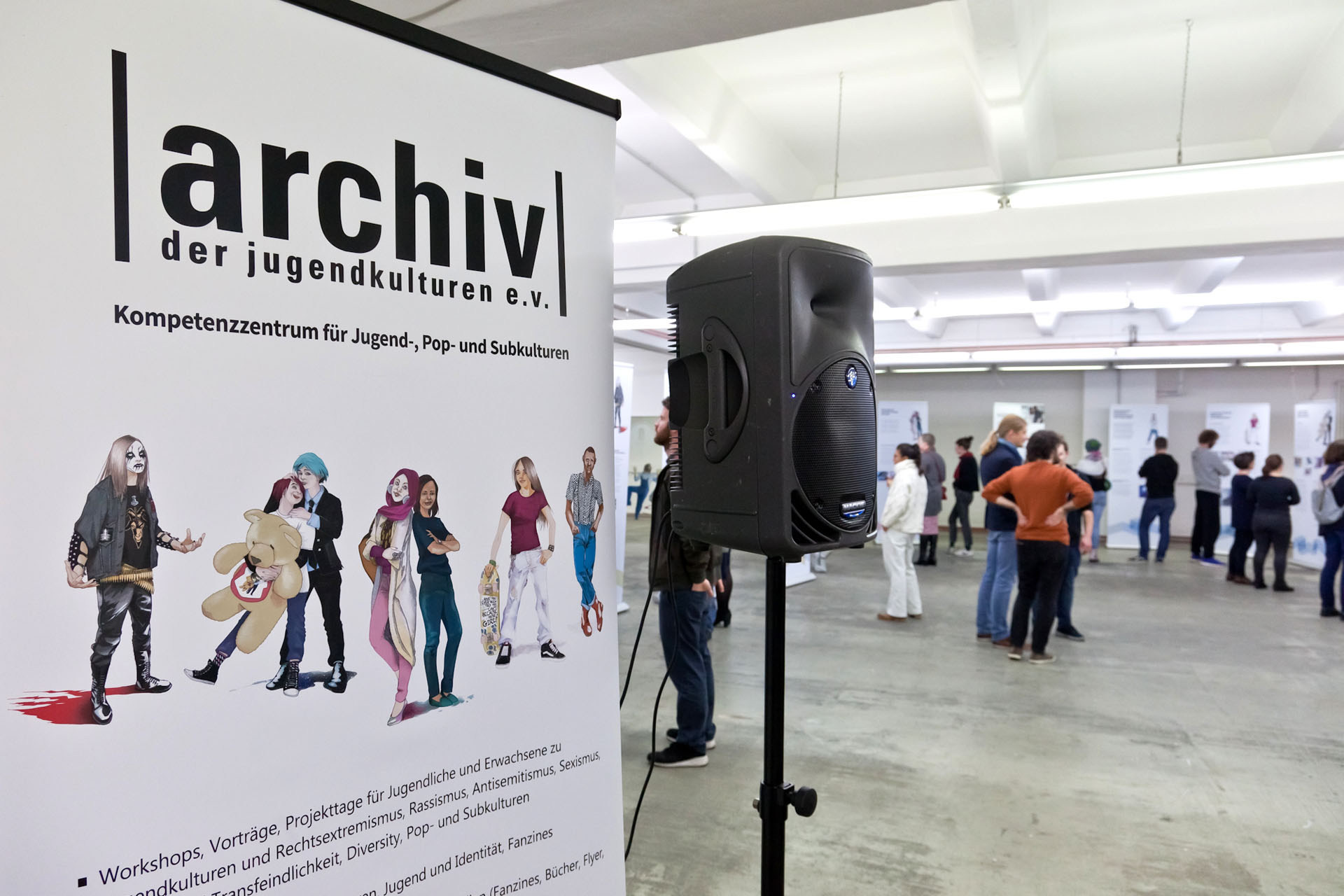 Ausstellung im Archiv der Jugendkulturen e.V.